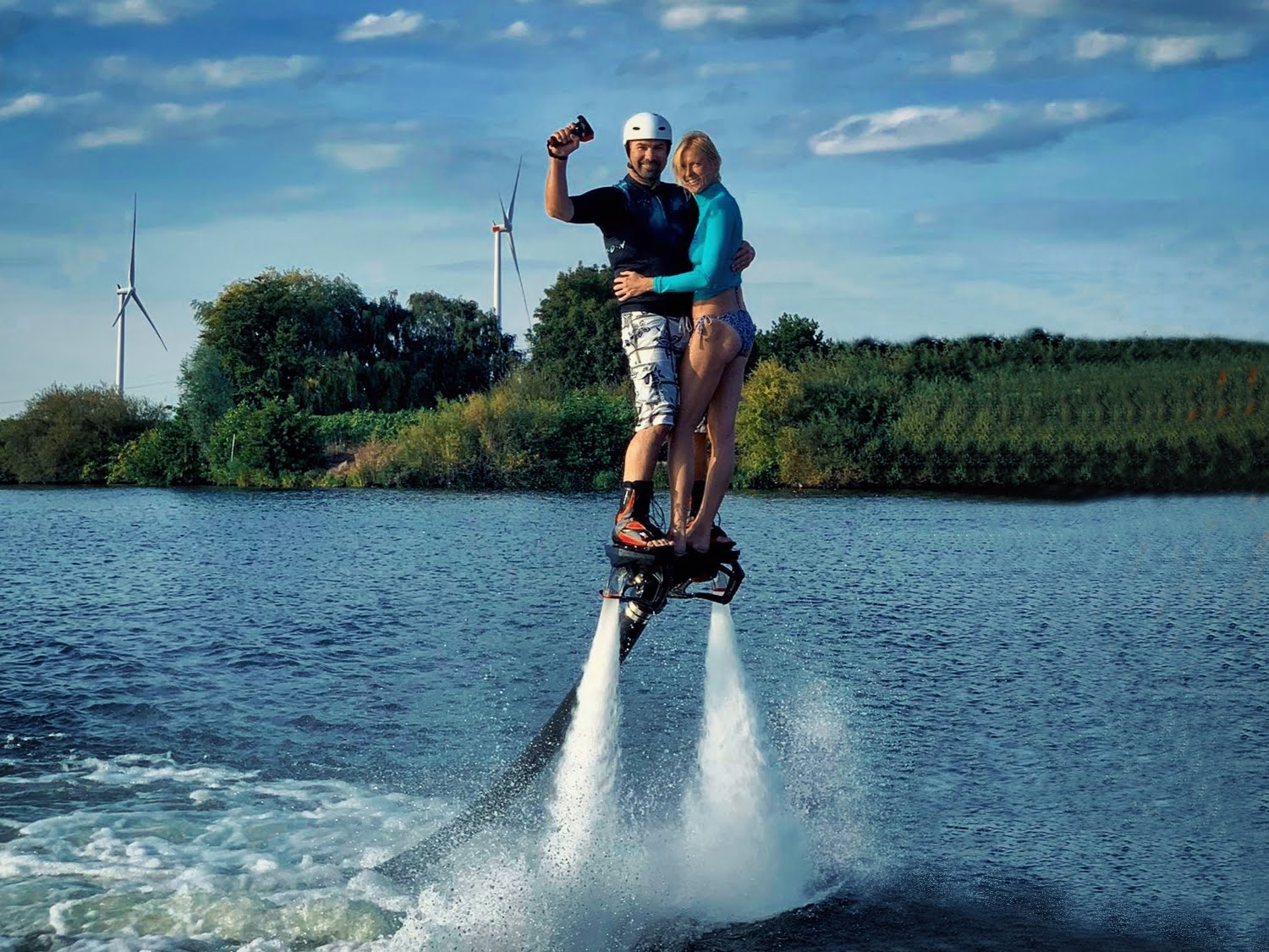 Hydrofly-Flyboard-Bremen