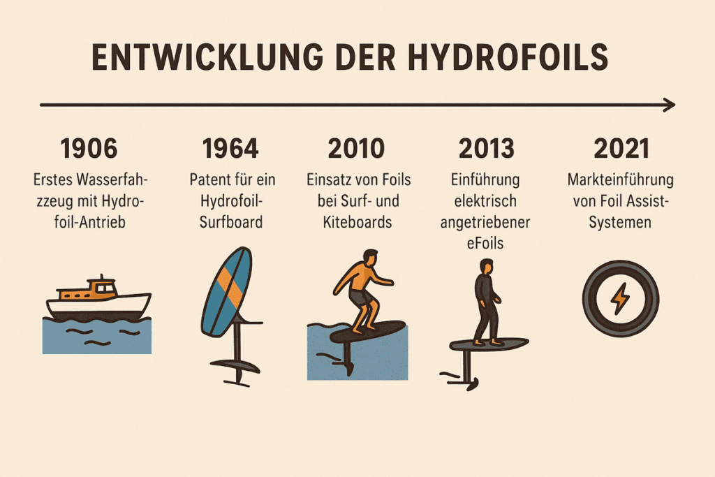 Hydrofoil Geschichte - History