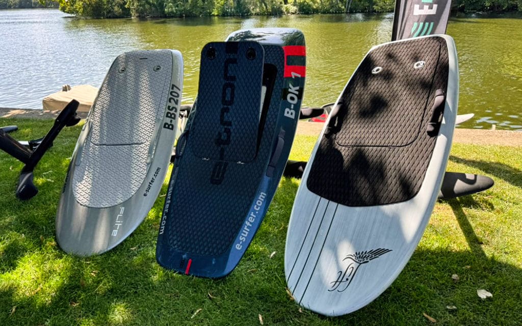 Voll Carbon eFoils sind die erste Wahl, aber machen eFoils so teuer