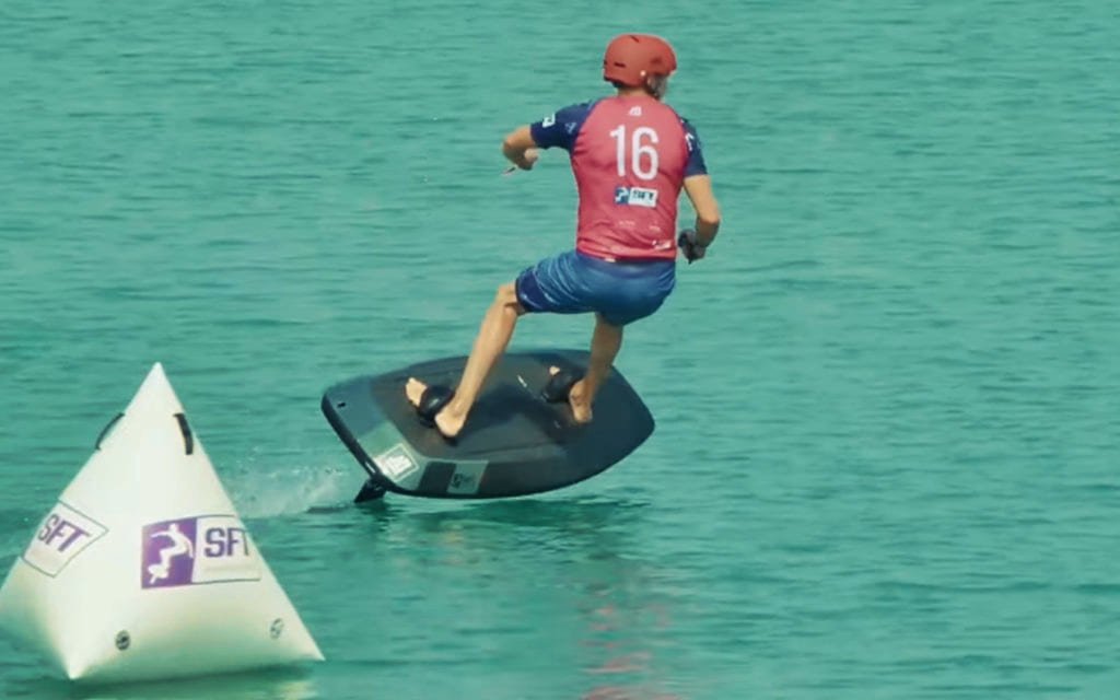 eFoil Rennen Clemens Kresser Aerofoils